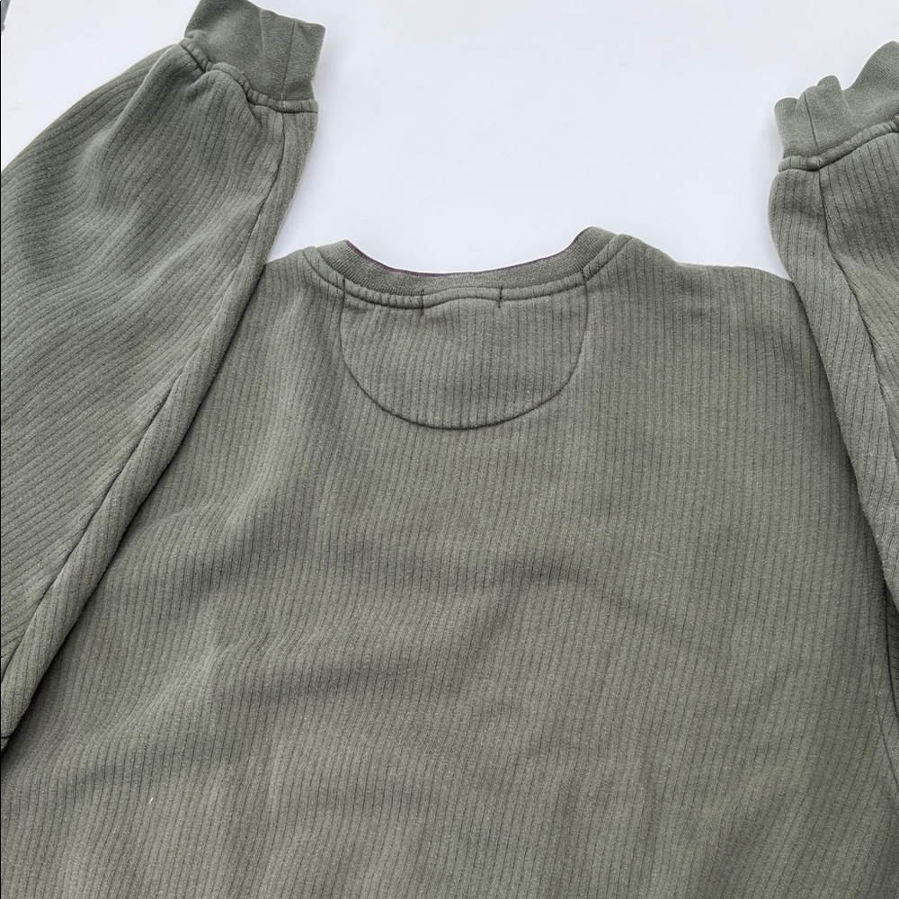 Nike Men's Sage Green Crewneck Sweatshirt - Picture 3 of 9